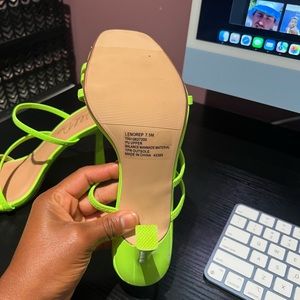 Cute heels. Tried on. Women size 7.5